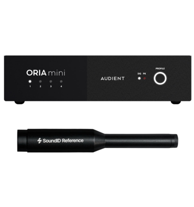 Audient ORIA Mini – Sistema calibración acústica sala DJ/estudio