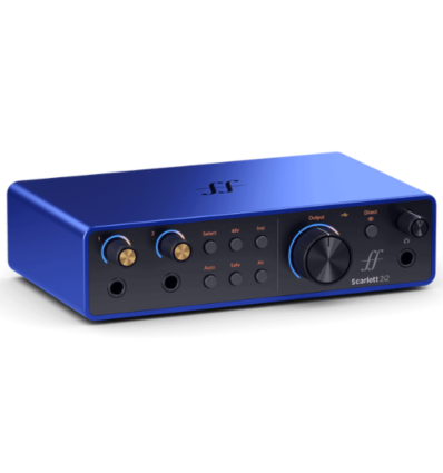 Focusrite Scarlett 2i2 Anniversary – Interfaz USB 2x2 edición limitada