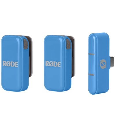 RØDE Wireless Micro USB‑C Blue – Micrófono inalámbrico 2 pax