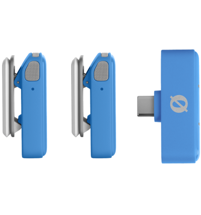 RØDE Wireless Micro USB‑C Blue – Micrófono inalámbrico 2 pax