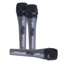 Micrófonos Sennheiser E835‑S Pack 3 – Vocales & Evento DJ