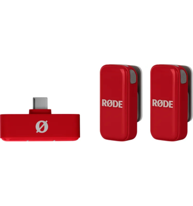 RØDE Wireless Micro USB‑C Red – Micrófono inalámbrico
