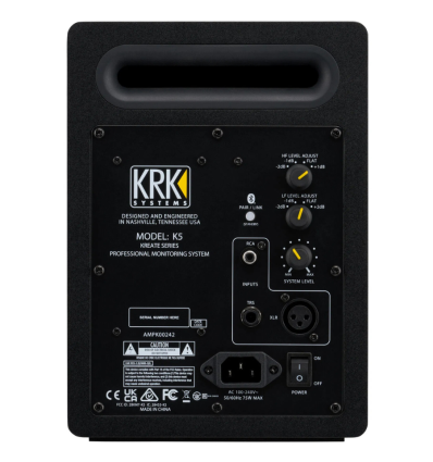 KRK KREATE 5 Scarlett – Monitor activo 5″ color rojo profesional