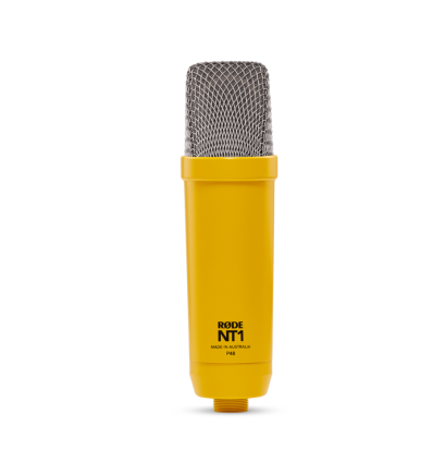 RØDE NT1 Signature Yellow – Micrófono estudio 1″ + accesorios