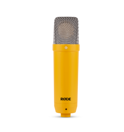 RØDE NT1 Signature Yellow – Micrófono estudio 1″ + accesorios