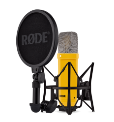 RØDE NT1 Signature Yellow – Micrófono estudio 1″ + accesorios