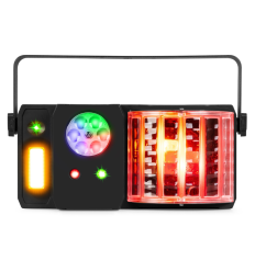 Fuzzix Stellar1 Multi DJ LED Effect – 5 efectos en 1 con DMX y mando