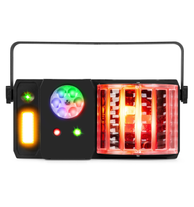 Fuzzix Stellar1 Multi DJ LED Effect – 5 efectos en 1 con DMX y mando