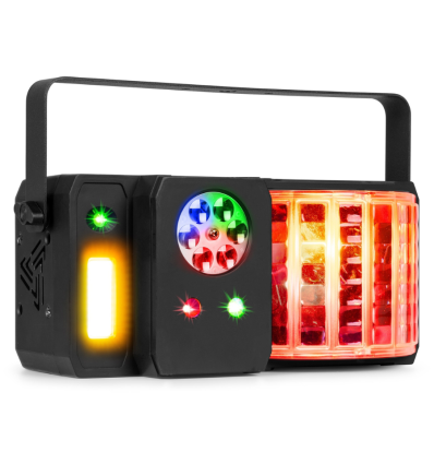 Fuzzix Stellar1 Multi DJ LED Effect – 5 efectos en 1 con DMX y mando