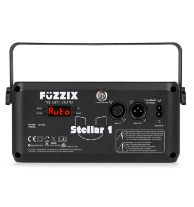 Fuzzix Stellar1 Multi DJ LED Effect – 5 efectos en 1 con DMX y mando