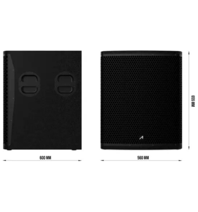 Audibax Pro Manhattan 18S – Altavoz activo 18″ 1.800 W PA profesional