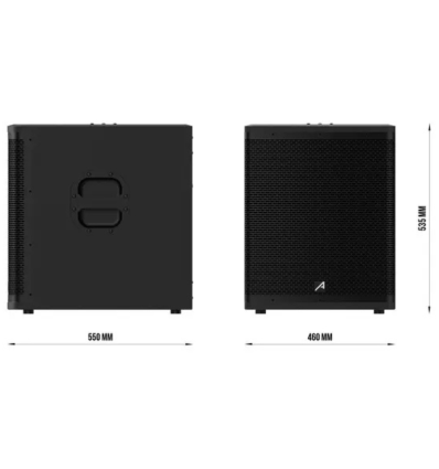 Audibax DSP15s G2 Subwoofer 15″ Activo 600W – Audio DJ