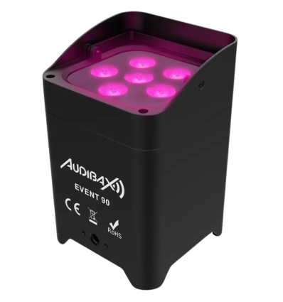 Audibax Event 90 Foco Wash Arquitectural Batería WiFi – Iluminación DJ