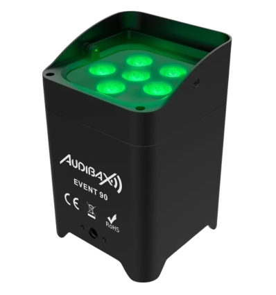 Audibax Event 90 Foco Wash Arquitectural Batería WiFi – Iluminación DJ