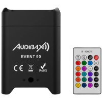 Audibax Event 90 Foco Wash Arquitectural Batería WiFi – Iluminación DJ