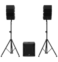 Audibax Seattle 500 – Sistema Line Array Compacto + Soportes