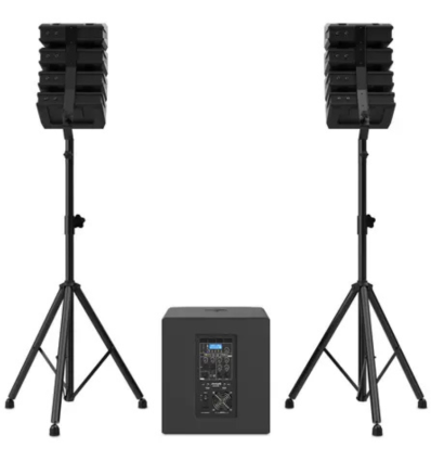 Audibax Seattle 500 – Sistema Line Array Compacto + Soportes
