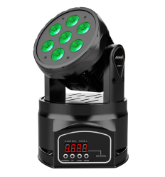 Audibax Iowa 70 – Cabeza Móvil LED 70W RGBW Compacta