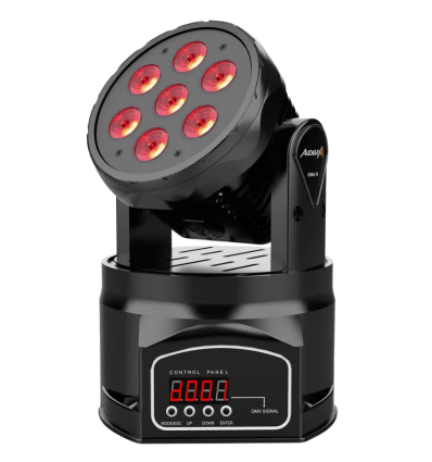 Audibax Iowa 70 – Cabeza Móvil LED 70W RGBW Compacta