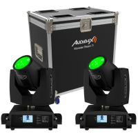Audibax Monster Beam 7R Double + Flightcase – Kit Cabezas Beam