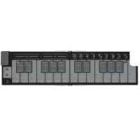 Korg nanoKEY Fold Blanco – Teclado MIDI 25 teclas plegable portátil