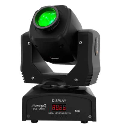 Audibax Boston 60 – Cabeza móvil Spot LED 60 W para DJ