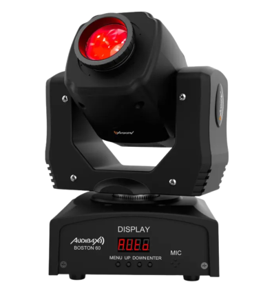 Audibax Boston 60 – Cabeza móvil Spot LED 60 W para DJ