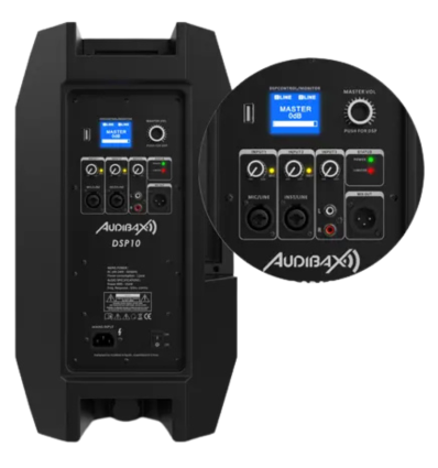 Audibax DSP10 – Altavoz activo 10″ Bluetooth DSP G2