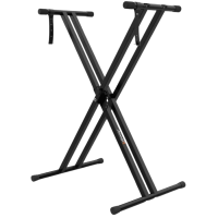 Audibax Onyx 120 – Soporte doble tijera regulable para teclado