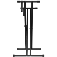 Audibax Onyx 120 – Soporte doble tijera regulable para teclado