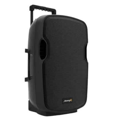 Audibax Denver 15 – Altavoz activo PA 15″ con batería y 2 micrófonos