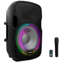 Audibax Party 15 Altavoz Activo Profesional 15″ 600W Bluetooth