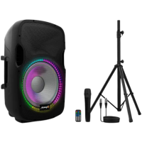 Audibax Party 15 Altavoz Activo Profesional 15″ 600W Bluetooth