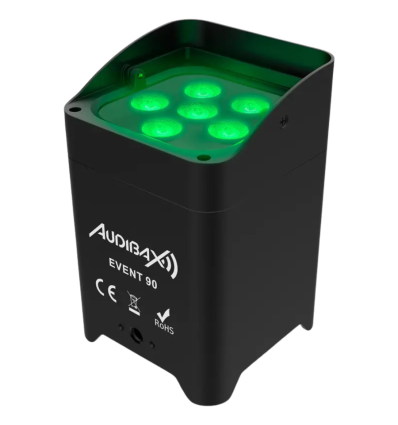 Kit 8 Audibax Event 90 + Flight Case – Set Iluminación Profesional WiF