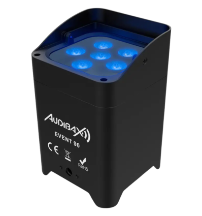 Kit 8 Audibax Event 90 + Flight Case – Set Iluminación Profesional WiF