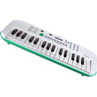 OQAN QKB32GR Verde – Teclado 32 teclas iniciación