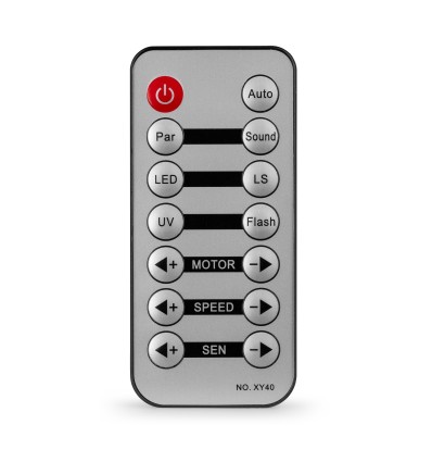 Fuzzix ALLSTAR3 – Barra LED efectos party con trípode