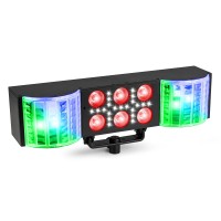 Fuzzix DerbyStar2 153.018 – Barra LED para DJ con trípode