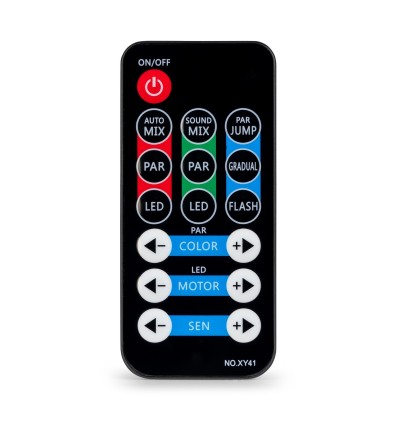 Fuzzix DerbyStar2 153.018 – Barra LED para DJ con trípode