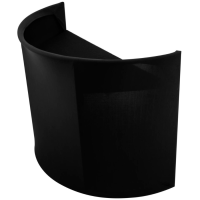 Mesa DJ portátil Omnitronic Curved Mobile Event Stand – 162×74 cm