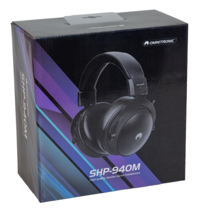 Auriculares Omnitronic SHP‑940M – Monitor DJ 50 mm