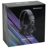 Auriculares DJ Omnitronic SHP‑740DJ – Plegables y potentes