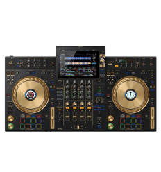 AlphaTheta XDJ-AZ-N edición limitada – Sistema DJ profesional dorado