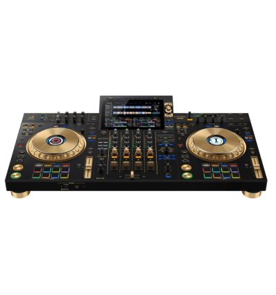 AlphaTheta XDJ-AZ-N edición limitada – Sistema DJ profesional dorado