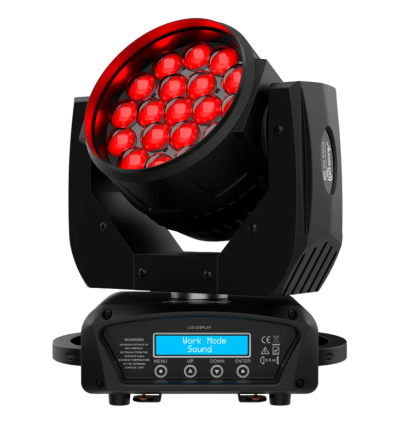 Audibax Iowa Pix 300 – Cabeza móvil LED 19×15 W RGBW