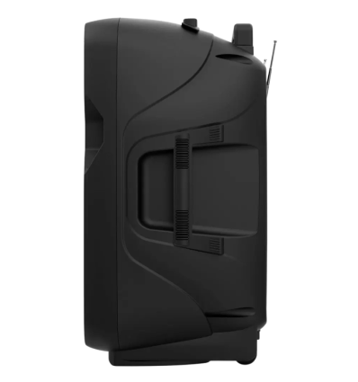 Audibax Denver 12 – Altavoz activo 12″ batería, trolley y micrófonos