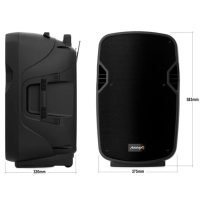 Audibax Denver 12 – Altavoz activo 12″ batería, trolley y micrófonos