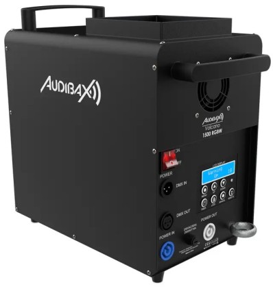 Máquina de humo Audibax Volcano 1500 RGBW con LED RGBW