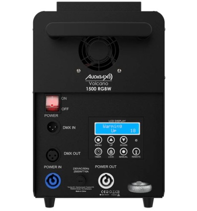 Máquina de humo Audibax Volcano 1500 RGBW con LED RGBW