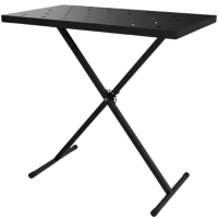 Audibax Onyx 200 – Soporte DJ regulable para controlador y portátil